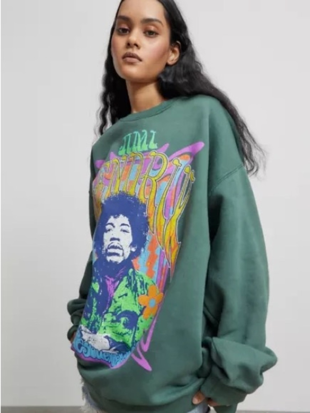 NWT Urban Outfitters Jimi Hendrix Graphic Crewneck sweatshirt